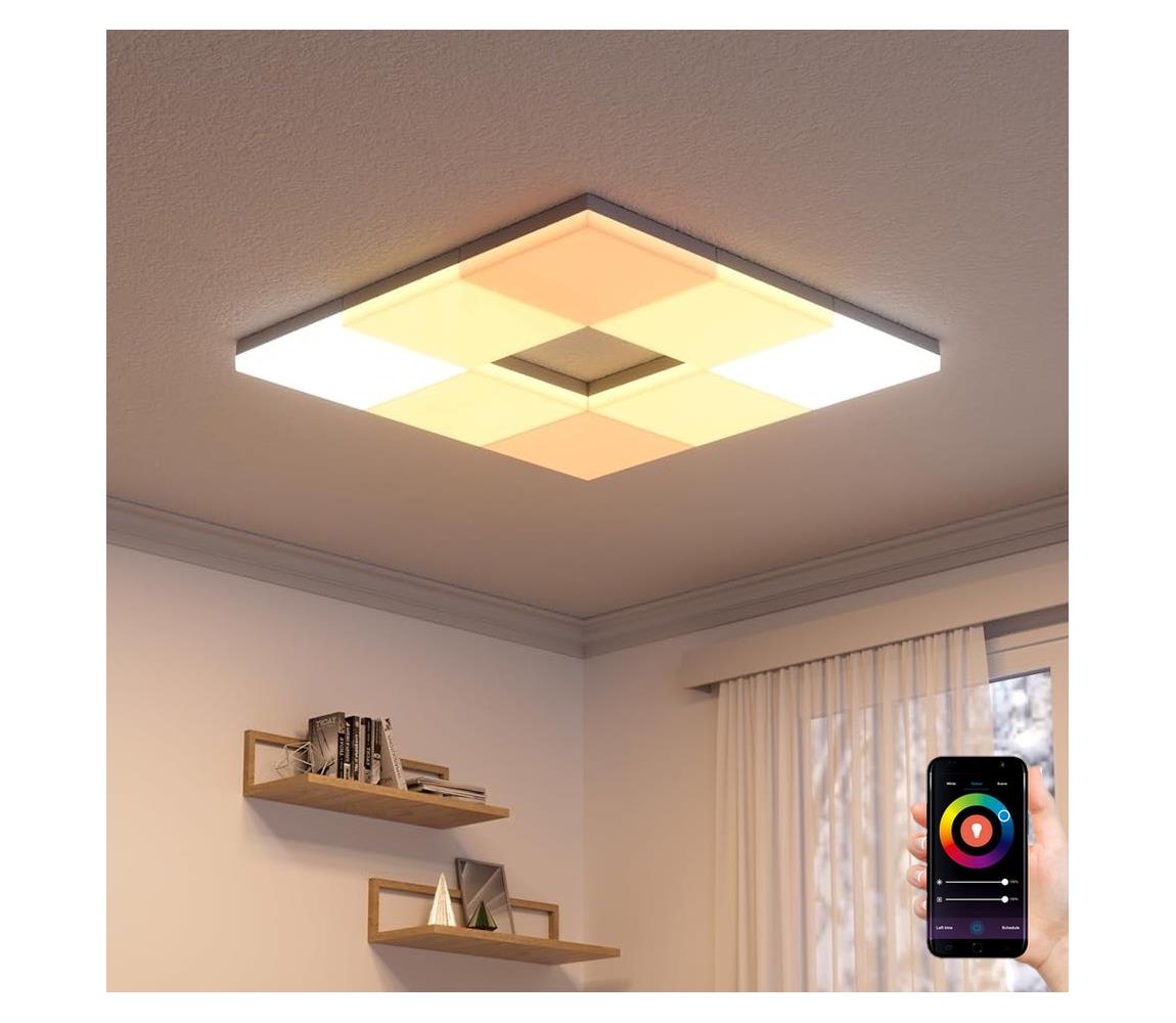 Nanoleaf NF083E00-1SL - ZESTAW 3x LED RGBW Oświetlenie ściemnialne LED/18W/230V 2700-6500K Wi-Fi