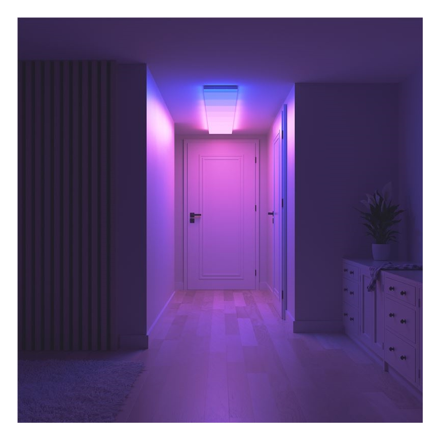 Nanoleaf - ZESTAW 3x LED RGBW ŚCIEMNIALNE OPRAWY SUFITOWE SKYLIGHT LED/18W/230V + 2xLED/16W/230V 2700-6500K Wi-Fi