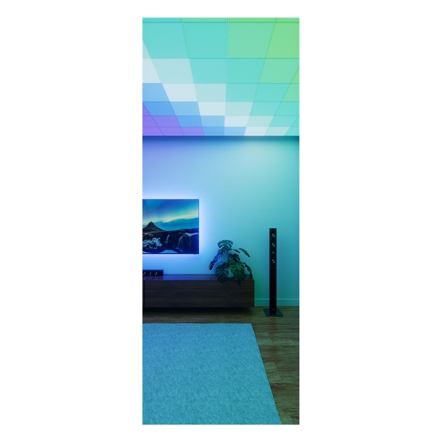 Nanoleaf - ZESTAW 3x LED RGBW ŚCIEMNIALNE OPRAWY SUFITOWE SKYLIGHT LED/18W/230V + 2xLED/16W/230V 2700-6500K Wi-Fi