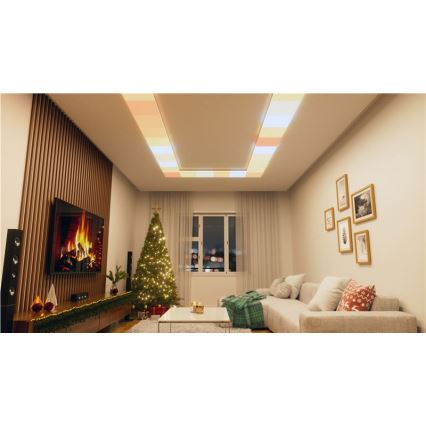 Nanoleaf - ZESTAW 3x LED RGBW ŚCIEMNIALNE OPRAWY SUFITOWE SKYLIGHT LED/18W/230V + 2xLED/16W/230V 2700-6500K Wi-Fi