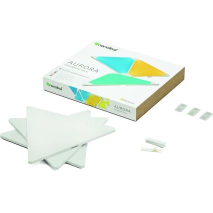 Nanoleaf - SET 3x LED RGB Panel ściemniający AURORA LED/2W/230V Wi-Fi