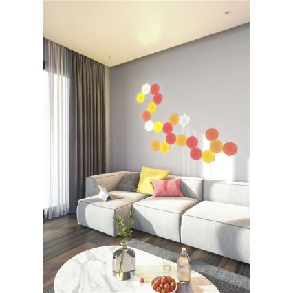 Nanoleaf - ZESTAW 9x LED RGB Ściemnialny panel SHAPES HEXAGON LED/2W/230V 1200-6500K Wi-Fi