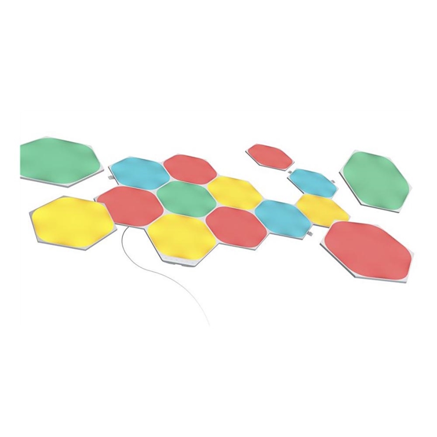 Nanoleaf - ZESTAW 15x LED RGB Ściemnialny panel LED/2W/230V 1200-6500K Wi-Fi