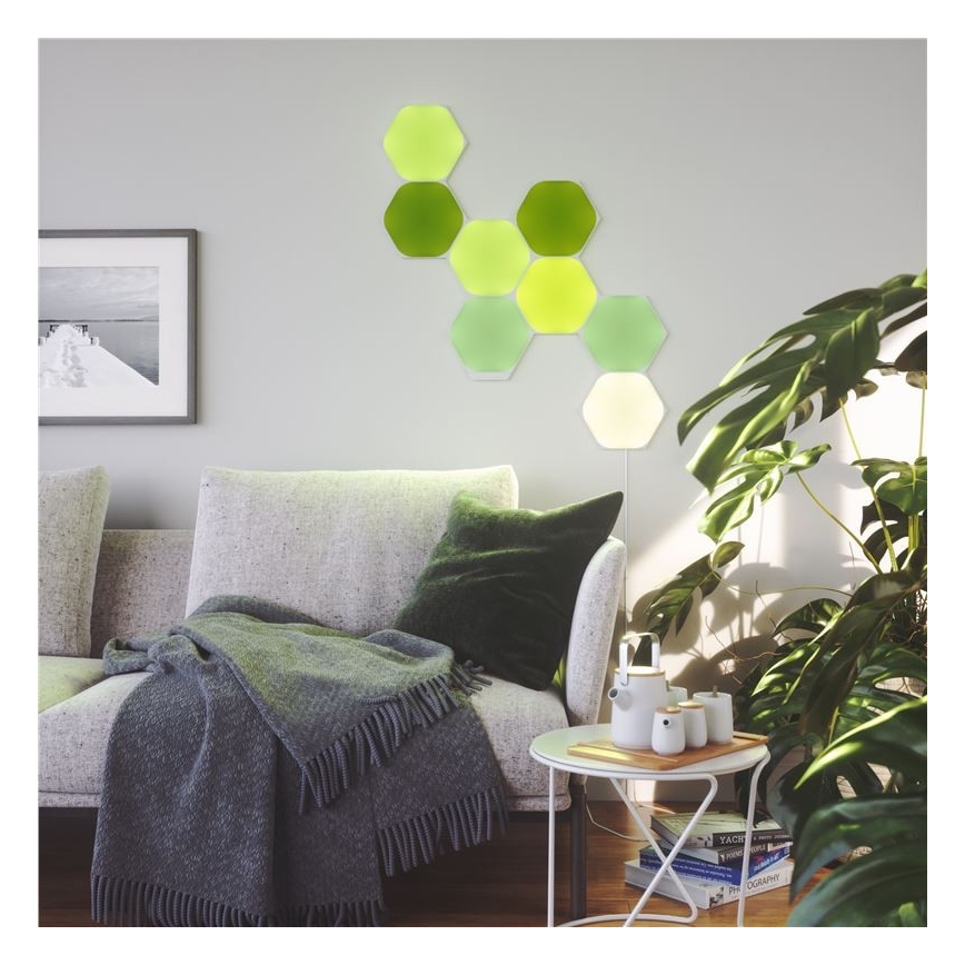 Nanoleaf - ZESTAW 15x LED RGB Ściemnialny panel LED/2W/230V 1200-6500K Wi-Fi