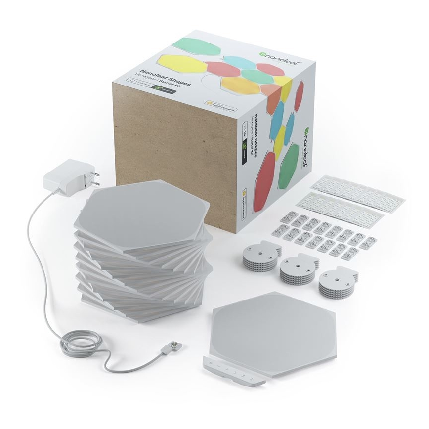 Nanoleaf - ZESTAW 15x LED RGB Ściemnialny panel LED/2W/230V 1200-6500K Wi-Fi