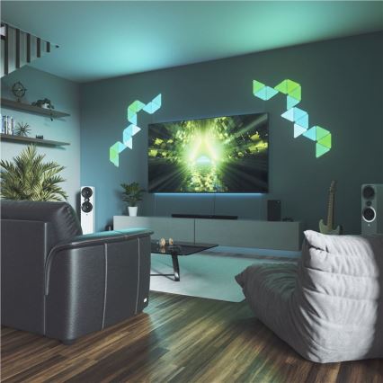 Nanoleaf - SET 15x LED RGB Panel ściemniający TRIANGLES LED/1,5/230V Wi-Fi