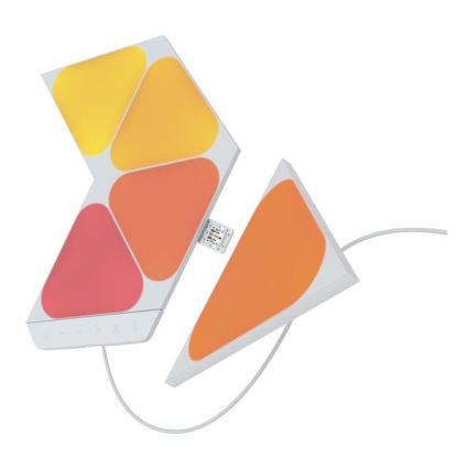 Nanoleaf - ZESTAW 5x LED RGB Ściemnialny panel TRIANGLES LED/0,5W/230V 1200-6500K Wi-Fi