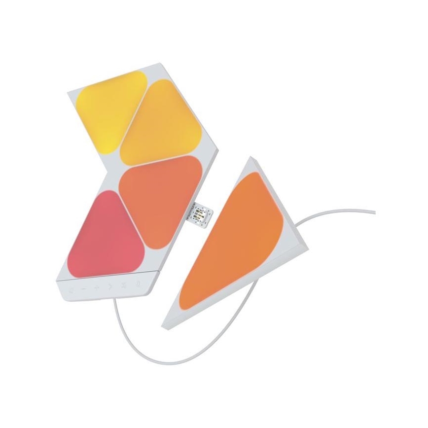 Nanoleaf - ZESTAW 5x LED RGB Ściemnialny panel TRIANGLES LED/0,5W/230V 1200-6500K Wi-Fi