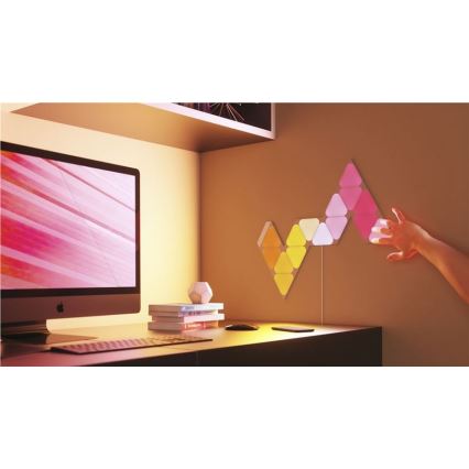 Nanoleaf - ZESTAW 5x LED RGB Ściemnialny panel TRIANGLES LED/0,5W/230V 1200-6500K Wi-Fi