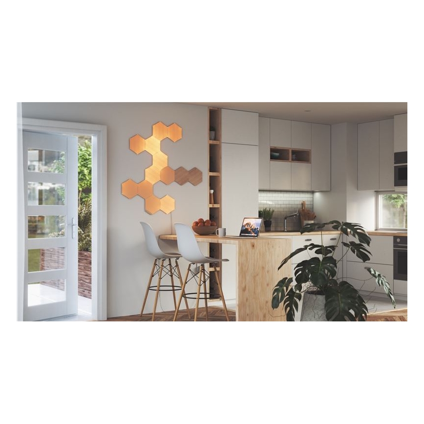 Nanoleaf - ZESTAW 13x LED Panel ściemnialny HEXAGONS LED/2W/230V Wi-Fi