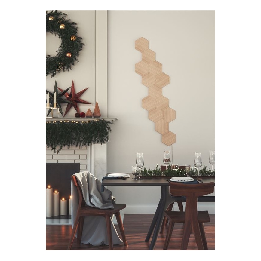 Nanoleaf - ZESTAW 13x LED Panel ściemnialny HEXAGONS LED/2W/230V Wi-Fi