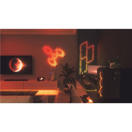 Nanoleaf - Zestaw przedłużający 3x LED RGBW Szyna ściemnialna LINES LED/2W/230V 1200-6000K Wi-Fi