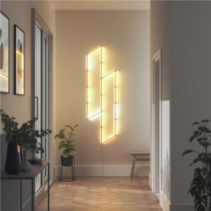 Nanoleaf - Zestaw przedłużający 3x LED RGBW Szyna ściemnialna LINES LED/2W/230V 1200-6000K Wi-Fi