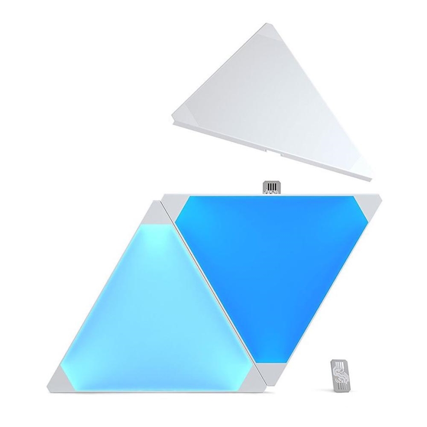 Nanoleaf - SET 3x LED RGB Panel ściemniający AURORA LED/2W/230V Wi-Fi