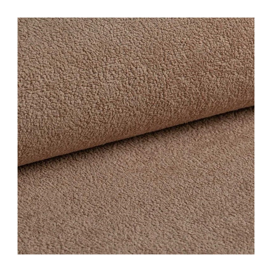 Narożnik rozkładany CASTELO w kształcie litery L, prawostronny, beżowy, z pojemnikiem na pościel