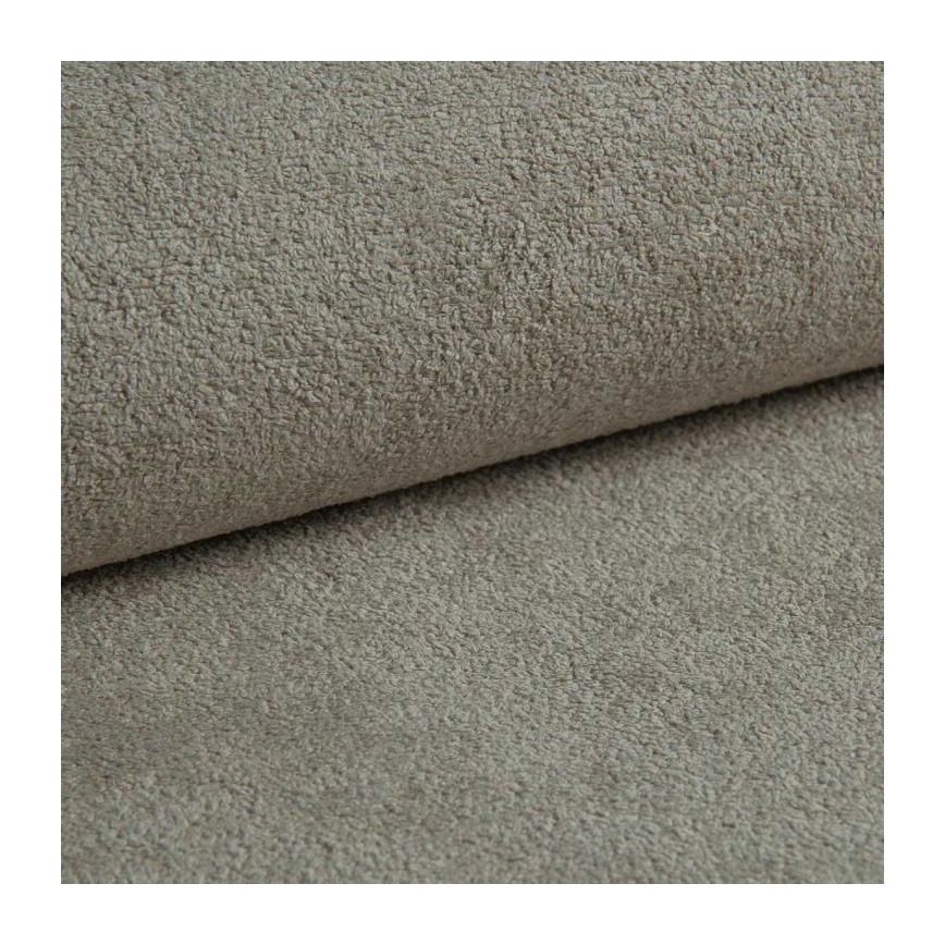 Narożnik rozkładany z pojemnikiem w układzie L HORTA, prawy, szary