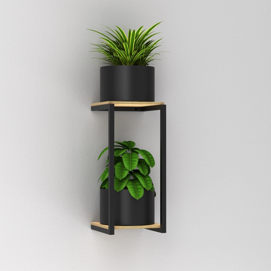 Naścienny kwietnik 40x18 cm