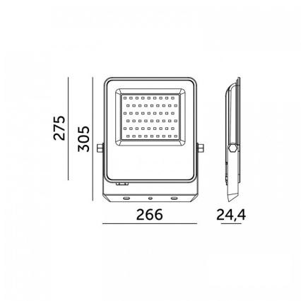 Naświetlacz LED ULSAN LED/150W/230V 4000K IP65