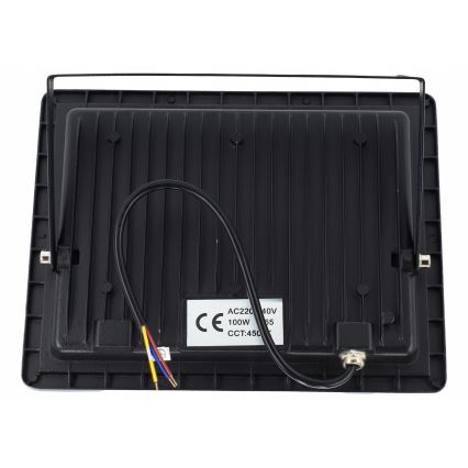 Naświetlacz LED zewnętrzny 100W/230V 4500K IP65 czarny