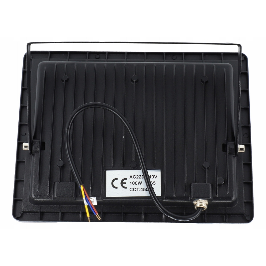 Naświetlacz LED zewnętrzny 100W/230V 4500K IP65 czarny