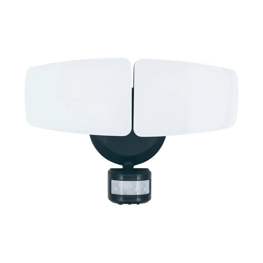 Naświetlacz zewnętrzny LED z czujnikiem LED/24W/230V 3000/4000/6000K IP54 antracyt