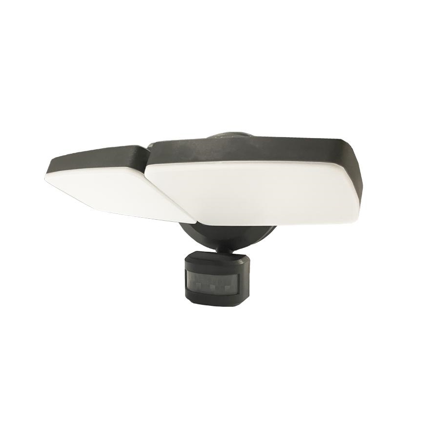 Naświetlacz zewnętrzny LED z czujnikiem LED/24W/230V 3000/4000/6000K IP54 antracyt