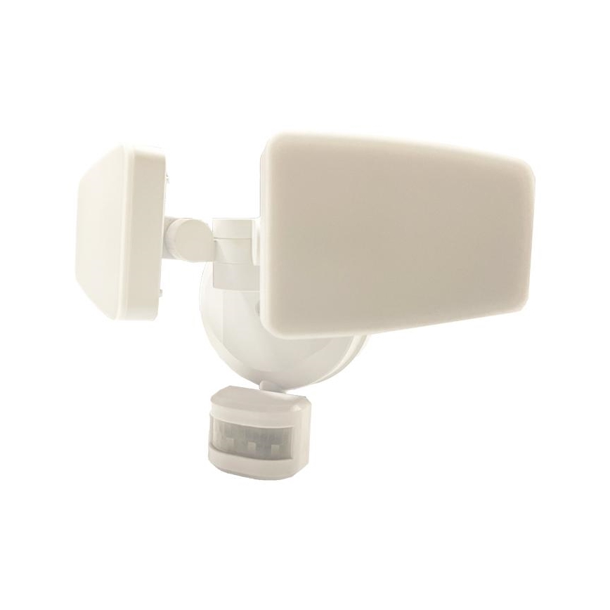 Naświetlacz zewnętrzny LED z czujnikiem LED/24W/230V 3000/4000/6000K IP54 biały