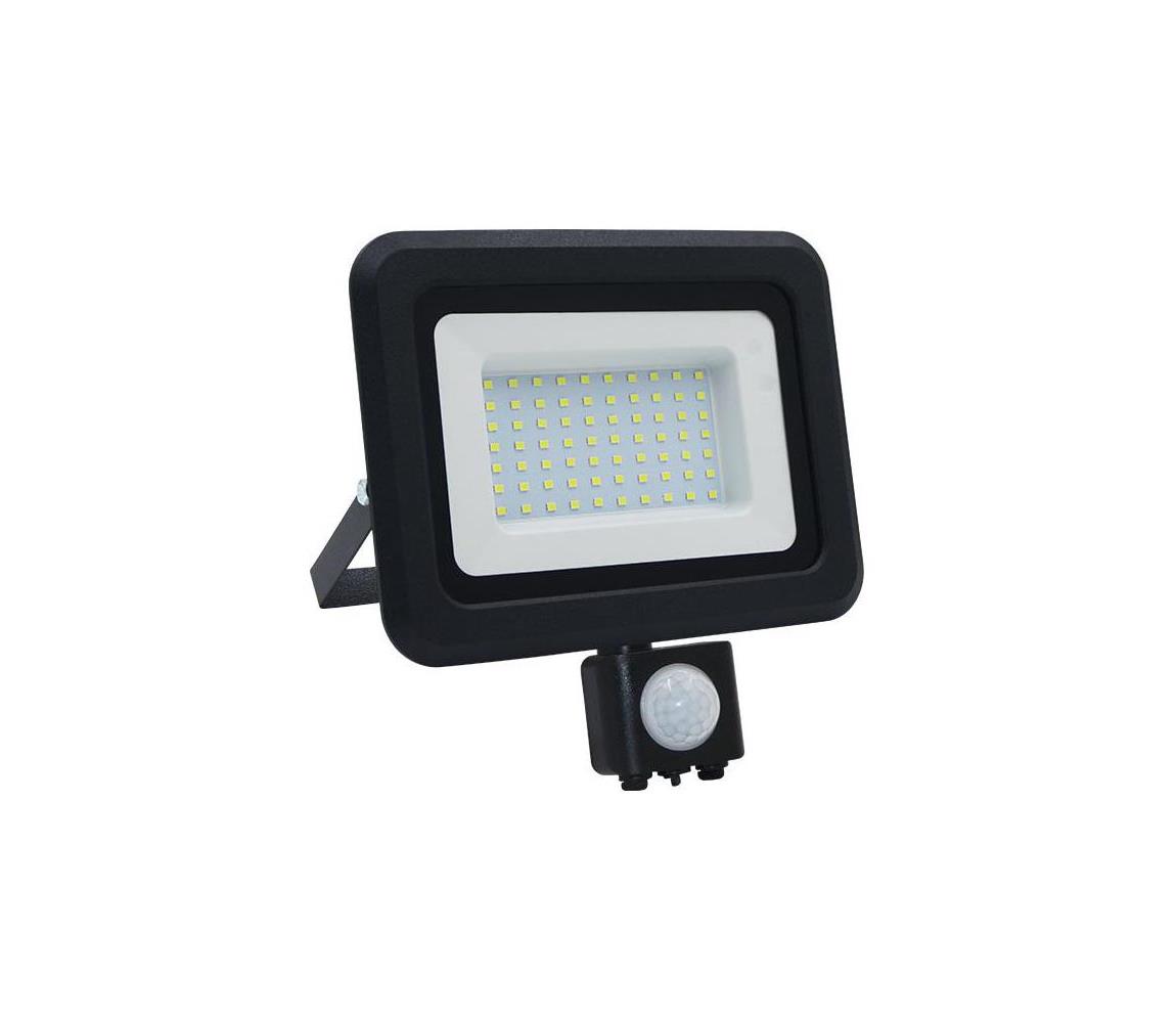 Naświetlacz zewnętrzny LED z czujnikiem LED/50W/230V 4000K IP44 czarny