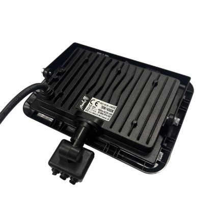 Naświetlacz zewnętrzny LED z czujnikiem LED/50W/230V 4000K IP44 czarny