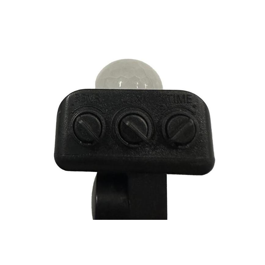 Naświetlacz zewnętrzny LED z czujnikiem LED/50W/230V 4000K IP44 czarny