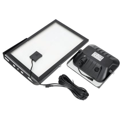 Naświetlacz zewnętrzny z czujnikiem LED/30W/6,4V 4000K IP65 + pilot