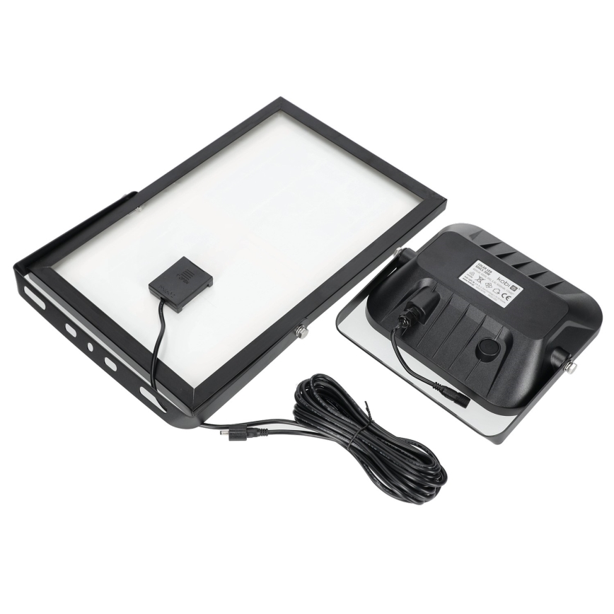 Naświetlacz zewnętrzny z czujnikiem LED/30W/6,4V 4000K IP65 + pilot