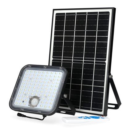 Naświetlacz zewnętrzny z czujnikiem LED/30W/6,4V 4000K IP65 + pilot