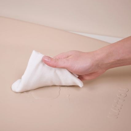 Nattou - Mata do przewijania SOFTY 50x70 cm brązowy