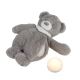 Nattou - Zabawka do przytulania z melodyjką i światełkiem SLEEPY BEAR 4w1 szare