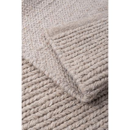 Naturalny dywan FIR WOOL 160x230 cm 2600 g/m2 beżowy
