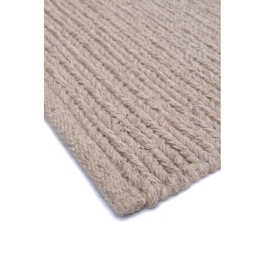 Naturalny dywan FIR WOOL 70x140 cm 2600 g/m2 beżowy
