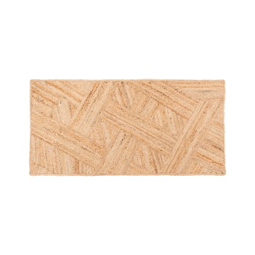 Naturalny dywan JUTA 70x140 cm beżowy