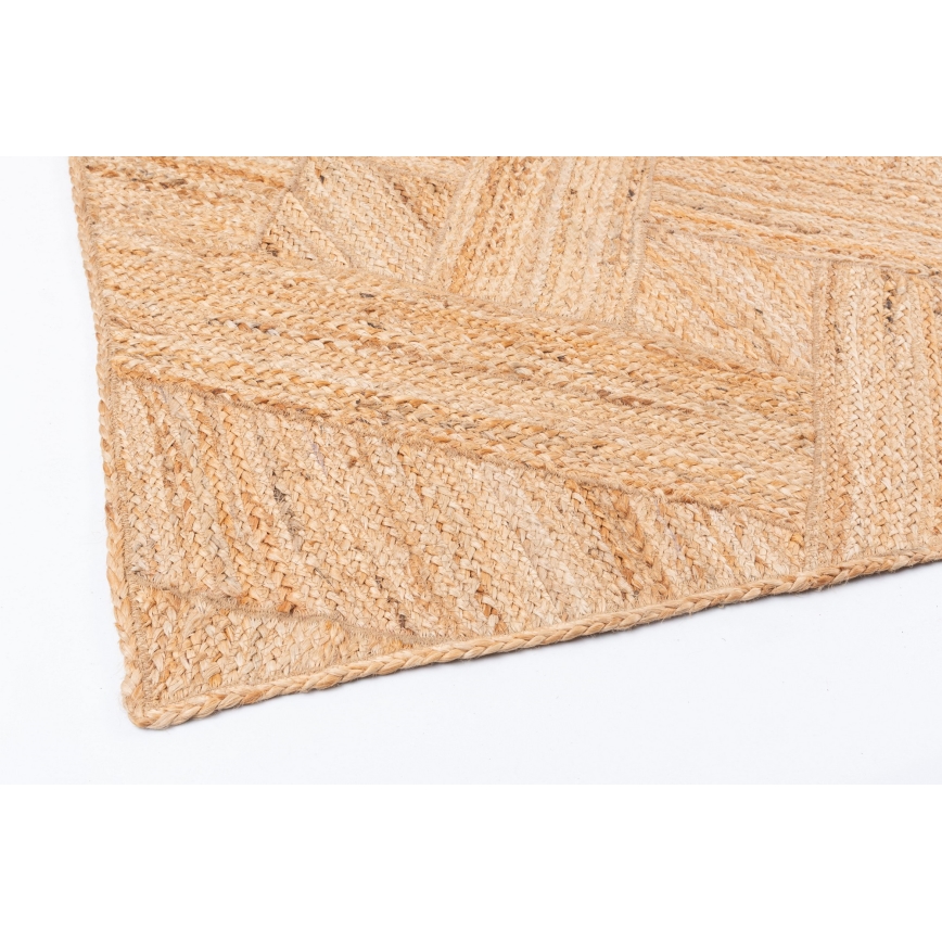 Naturalny dywan JUTA 70x140 cm beżowy