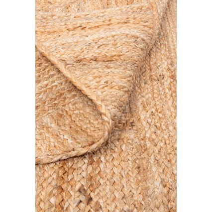 Naturalny dywan JUTA 70x140 cm beżowy