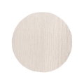 Naturalny okrągły dywan FIR WOOL 160 cm 2600 g/m2 kremowy