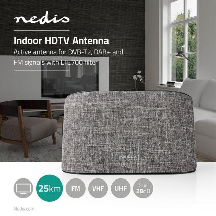 Pokojowa antena DVB-T/T2