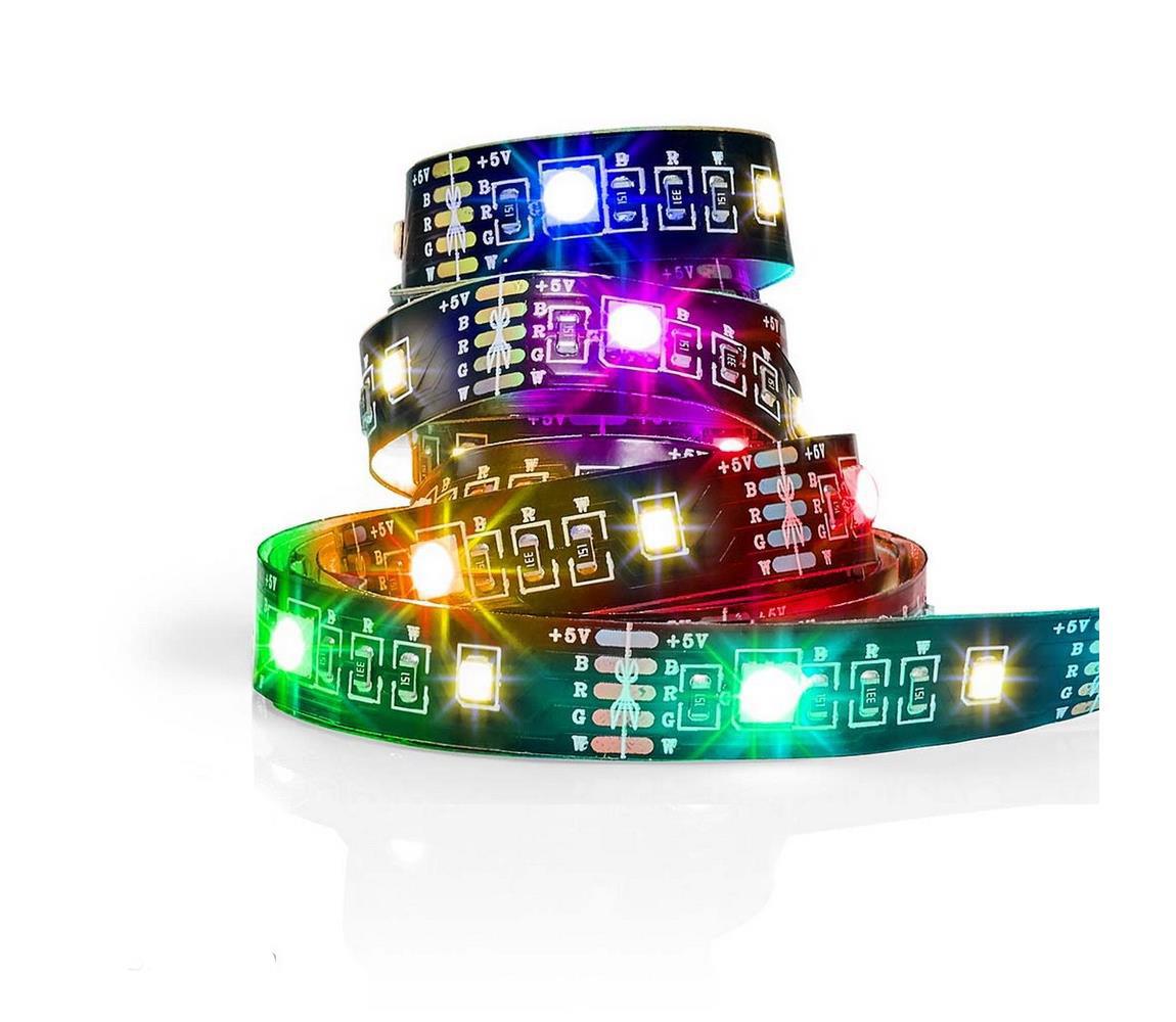 BTLS20RGBW - LED RGB Ściemniana taśma SmartLife 2,4m LED/4W/5V