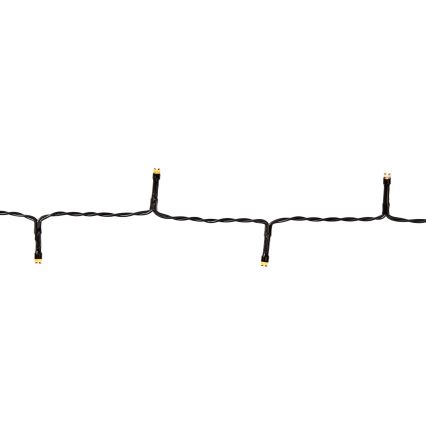 LED zewnętrzny łańcuch świetlny 48xLED/7 funkcji/3xAA 4,1m IP44 ciepła biała