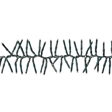 LED łańcuch zewnętrzny 768 diod LED/7 funkcji 8,6 m IP44 ciepła biel