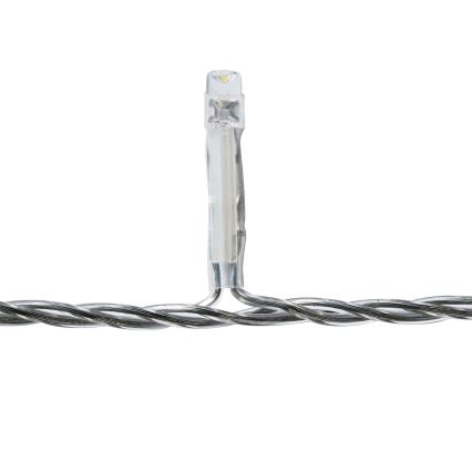 Zewnętrzna kurtyna świetlna LED 180xLED/7 funkcji 10,9m IP44 zimna biała