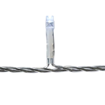 Kurtyna LED zewnętrzna 360 diod LED/7 funkcji 14 m IP44 zimna biel