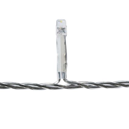 Kurtyna LED zewnętrzna 360 diod LED/7 funkcji 14 m IP44 zimna biel