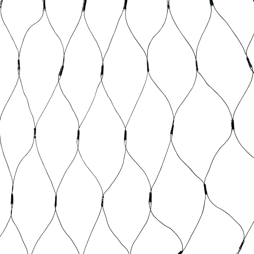 Kurtyna świetlna LED zewnętrzna, 160 diod LED / 7 funkcji, 5 m, IP44, ciepła biel