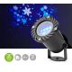 LED Zewnętrzny bożonarodzeniowy projektor płatków śniegu 5W/230V IP44